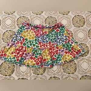 Mini Boden Multicolored Leopard Skort